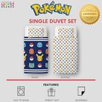 Dekbedovertrek Set | 2 zijdig | 135cm x 200cm | Nieuw, Pokemon, Overige kleuren, -, Nieuw