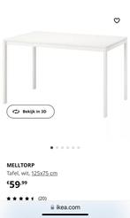 Tafel wit IKEA . Zo goed als nieuw., Huis en Inrichting, Tafels | Eettafels, Zo goed als nieuw, Ophalen
