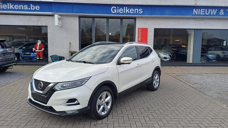 Nissan Qashqai 1.3DIG-T 160PK AUTOMAAT/FULL-OPTION/1J.garant, Auto's, Nissan, Bedrijf, Te koop, Qashqai, 360° camera, ABS, Achteruitrijcamera