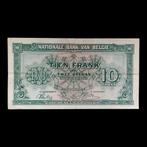 Bankbiljet / België / 10 frank of 2 Belgas /01.02.1943, Ophalen of Verzenden, Los biljet