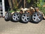 winterbanden op velg Mercedes A/B/C-klasse, Auto-onderdelen, Banden en Velgen, Ophalen, Gebruikt, 16 inch, Banden en Velgen