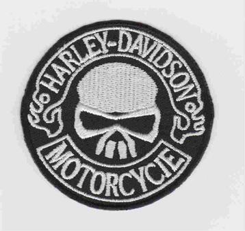 Harley Davidson stoffen opstrijk patch rond #1 disponible aux enchères