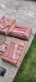 Rode steenstrips, Doe-het-zelf en Bouw, Ophalen, Gebruikt