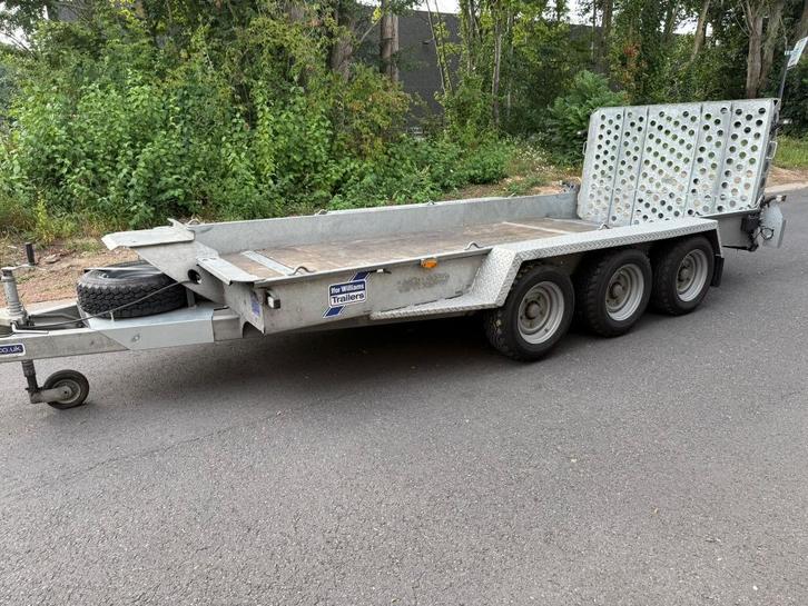 Ifor Williams GH146 LED Machinetransporter 419x184 3500 kg, Zakelijke goederen, Machines en Bouw | Transport, Ophalen