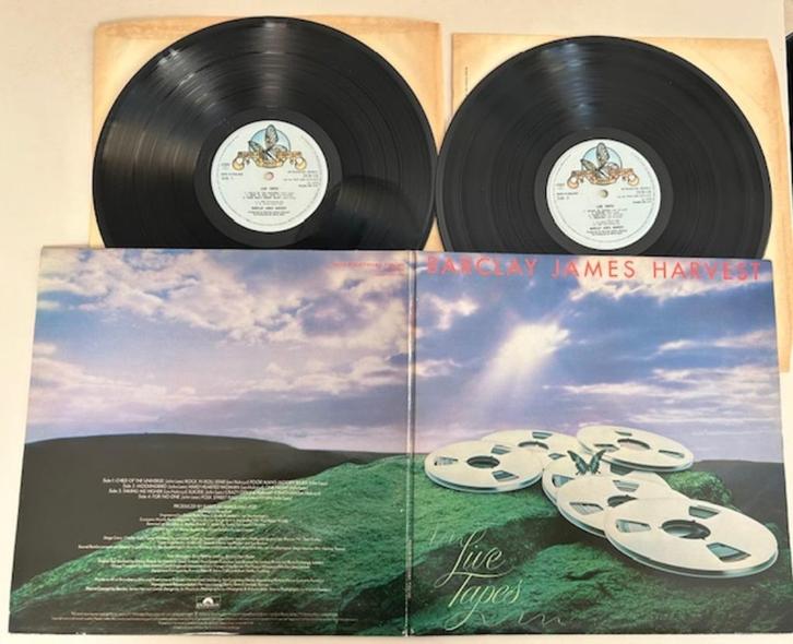 2LP BARCLAY JAMES HARVEST -  LIVE TAPES, Cd's en Dvd's, Vinyl | Rock, Zo goed als nieuw, Poprock, 12 inch, Ophalen of Verzenden