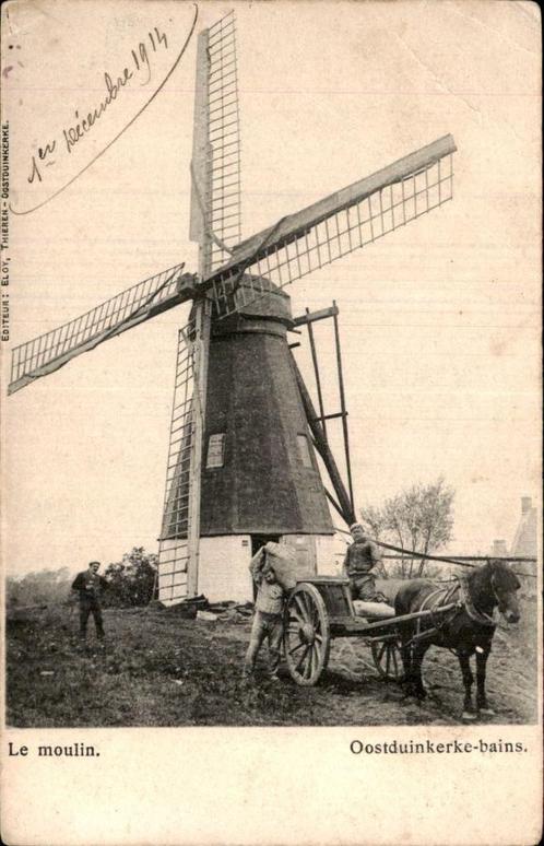 Oostduinkerke - Molen paard, Collections, Cartes postales | Belgique, Affranchie, Avant 1920, Enlèvement ou Envoi