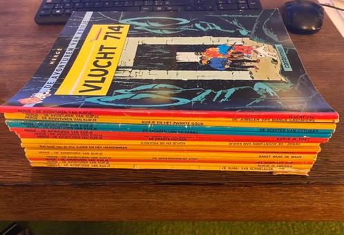 Lot van 16 kuifje albums., Boeken, Stripverhalen, Gelezen, Meerdere stripboeken, Ophalen of Verzenden