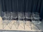 Bertoia side chair chroom, Huis en Inrichting, Ophalen, Gebruikt, Design, Metaal