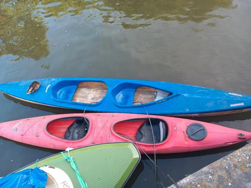 Kayak 2p 2x duokajak, Watersport en Boten, Kajaks, Gebruikt, Ophalen