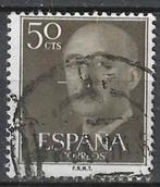 Espagne 1955-1958 - Yvert 860 - Général Franco - 50 c. (ST), Envoi, Affranchi