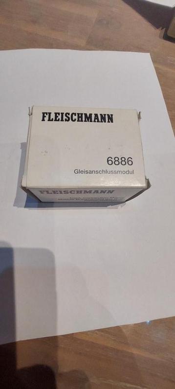 Module de raccordement de voie Fleischmann H0 6886 NEUF & E