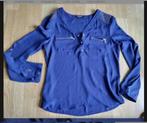 Blouse bloes van morgan, Kleding | Dames, Blouses en Tunieken, Blauw, Ophalen of Verzenden, Morgan, Zo goed als nieuw