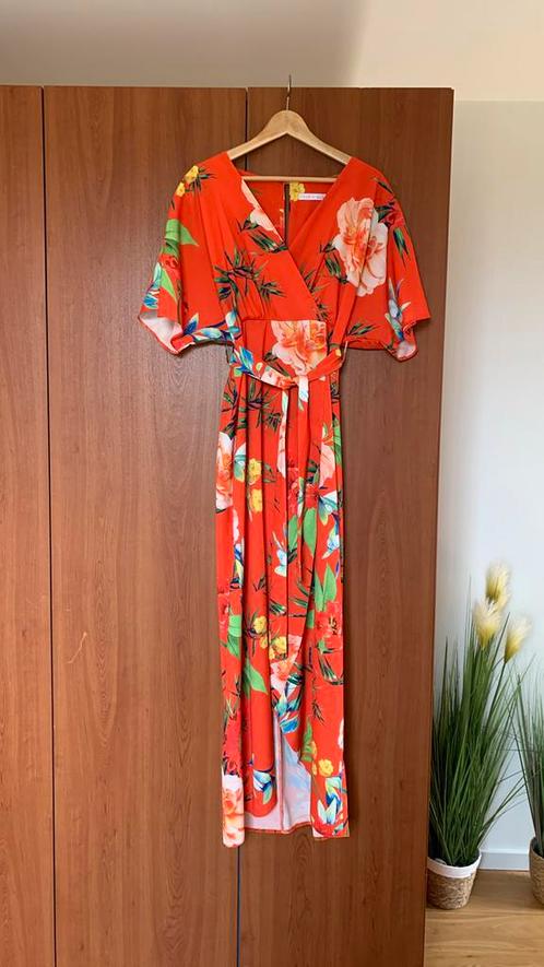 Jurk dames True Violet, maat 12 (EU40), in perfecte staat, Kleding | Dames, Jurken, Zo goed als nieuw, Maat 38/40 (M), Oranje
