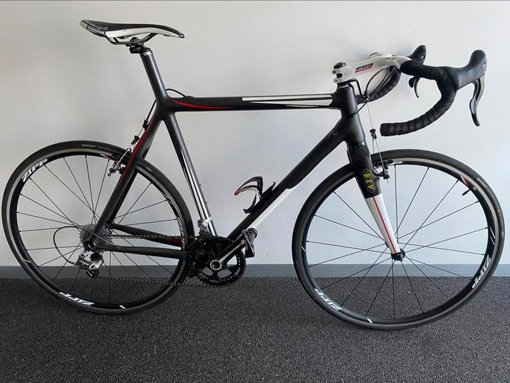 Prachtige carbon racefiets of gravelfiets Eddy Merckx 56 cm, Fietsen en Brommers, Fietsen | Racefietsen, Carbon, Ophalen