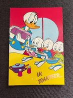 Postkaart Disney Donald Duck 'Ik trakteer', Verzamelen, Disney, Donald Duck, Plaatje of Poster, Zo goed als nieuw, Verzenden