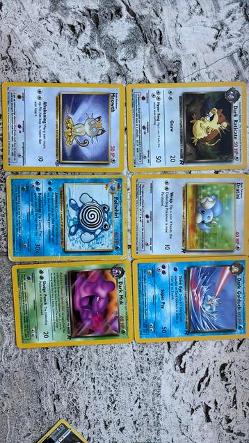 1995 pokemon kaarten, Hobby en Vrije tijd, Verzamelkaartspellen | Pokémon, Ophalen of Verzenden