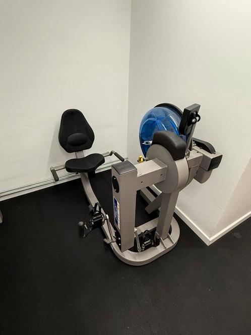 Roeimachine en hometrainer, Sport en Fitness, Fitnessapparatuur, Gebruikt, Roeitrainer, Armen, Benen, Borst, Buik, Rug, Metaal