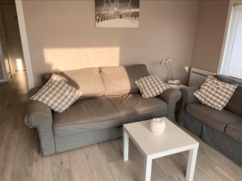 A vendre salon gris souris avec canapé lit acheté chez IKEA, Huis en Inrichting, Zetels | Complete zithoeken, Ophalen