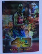'98 NBA Topps Chrome Kevin Garnett Topps 40 refractor T40-11, Verzenden, Nieuw, Plaatje