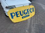 PEUGEOT emaille reclamebord XL, Verzamelen, Merken en Reclamevoorwerpen, Ophalen, Gebruikt, Reclamebord
