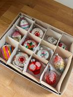 Oude glazen Kerstballen, Diversen, Kerst, Ophalen, Gebruikt