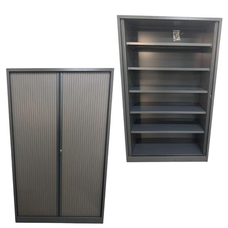 Metaal PAMI Roldeurkasten / Archiefkasten Nieuwstaat, Huis en Inrichting, Kasten | Roldeurkasten en Archiefkasten, Zo goed als nieuw