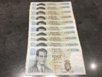 België lot 10 x 20 Frank 1964, Postzegels en Munten, Ophalen of Verzenden