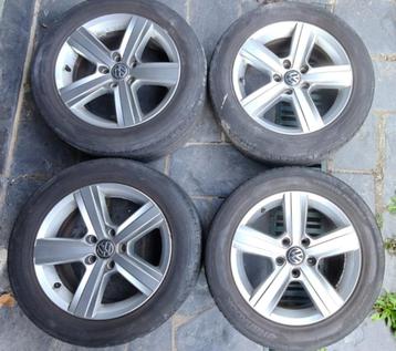 @@ 4X WIELEN + ZOMERBANDEN VW GOLF 7 DOVER 205/55R16 @@ beschikbaar voor biedingen