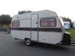 oldtimer perfekte staat-nieuwe tent+wc-vast bed-665-965 kg-, Caravanes & Camping, Caravanes, Entreprise, Poêle, 500 - 750 kg, Autre