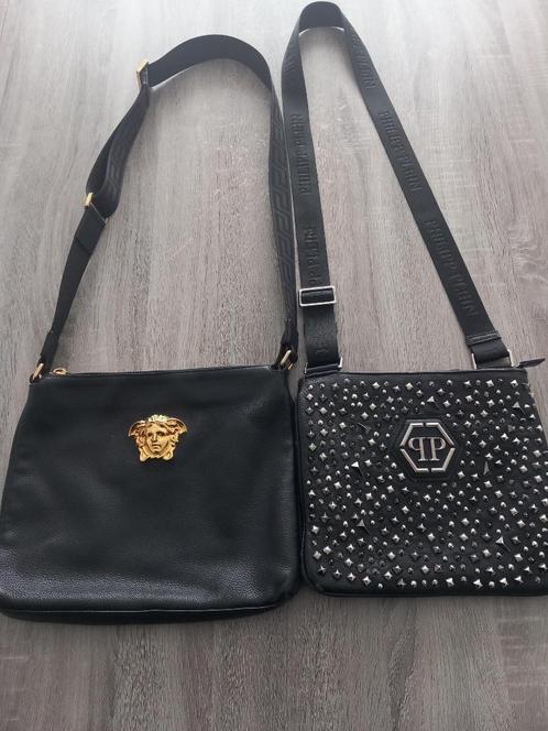 2 Heuptassen van Versace en Philipp Plein, Handtassen en Accessoires, Overige Accessoires, Gebruikt, Ophalen