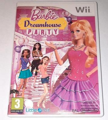 Barbie Dreamhouse Party Wii spel + boekje beschikbaar voor biedingen