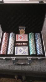 Pokerset nieuw, Hobby en Vrije tijd, Gezelschapsspellen | Kaartspellen, Ophalen, Nieuw