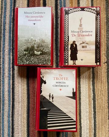 Mircea Cărtărescu set van 3 boeken beschikbaar voor biedingen