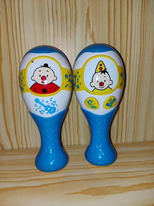 Bumba - Mijn eerste sambaballen, Kinderen en Baby's, Speelgoed | Babyspeelgoed, Zo goed als nieuw, Rammelaar, Met geluid, Ophalen of Verzenden