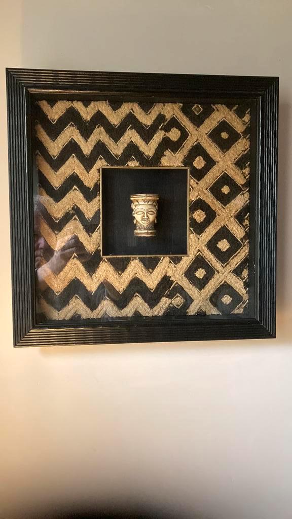 Congolese unieke wand decoraties, Antiek en Kunst, Kunst | Designobjecten, Ophalen