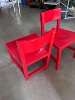 2 rode Joep van Lieshout stoelen, Ophalen, Gebruikt, Twee, Dutch Design
