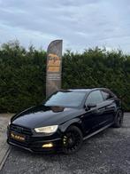 Audi A3 1.4TFSI 2015 S-Line automaat, Auto's, Audi, Alcantara, Zwart, Bedrijf, 1400 cc