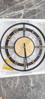 Klok Europa Uhren - zwart plastieke muurklok, Enlèvement ou Envoi