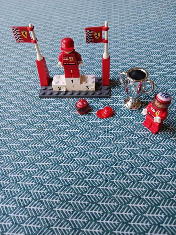 Lego Racers, set 8389, M. Schumacher en R. Barrichello., Kinderen en Baby's, Speelgoed | Duplo en Lego, Zo goed als nieuw, Lego