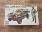 Tamiya Kfz.1/20 K2s Schwimmwagen 1/35, Hobby en Vrije tijd, Modelbouw | Auto's en Voertuigen, Auto, 1:32 tot 1:50, Ophalen of Verzenden
