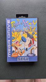 Sega Mega Drive Ren & Stimpy: Stimpy's Invention, 1 speler, Ophalen of Verzenden, Zo goed als nieuw, Vanaf 3 jaar