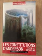 LES CONSTITUTIONS D'ANDERSON - PIERRE MEREAUX