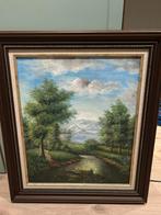 Olieverfschilderij william Hampton, Antiek en Kunst, Ophalen