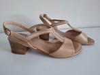 Sandalen dames, Beige, Gedragen, Sergio Turri, Sandalen of Muiltjes