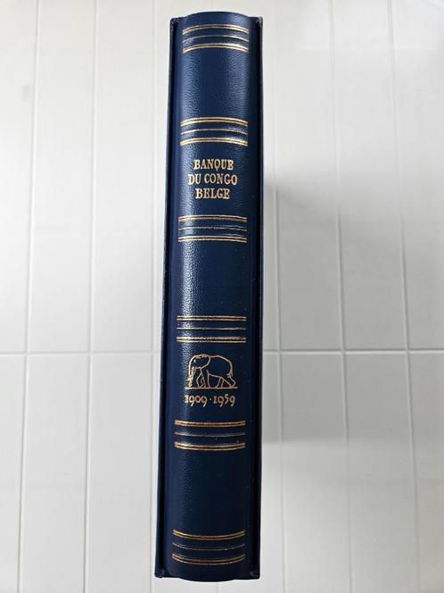 Banque du Congo Belge : 1909 - 1959, Livres, Histoire nationale, Utilisé, Enlèvement ou Envoi