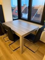 Eettafel zo goed als nieuw (90x140), Huis en Inrichting, Tafels | Eettafels, Ophalen, 100 tot 150 cm, 50 tot 100 cm, Zo goed als nieuw