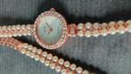 dames horloge armband, Ophalen of Verzenden, Nieuw, Met strass
