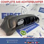 W176 A45 AMG Facelift ACHTERBUMPER + DIFFUSER 787 GRIJS orig