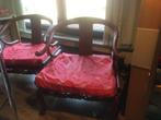 Twee comfortabele chinese meditatie stoelen, Ophalen of Verzenden