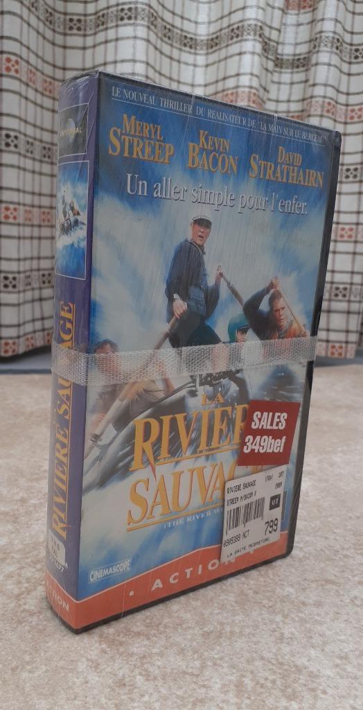 vhs: la riviere sauvage, Ophalen of Verzenden, Nieuw in verpakking, Actie en Avontuur